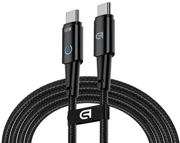 Кабель ArmorStandart AT-C6 USB Type-C to USB Type-C 60W 1,2m Black (ARM75869)