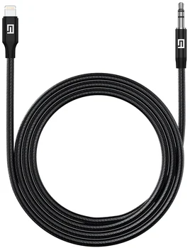 Кабель ArmorStandart Lightning Male to 3.5mm (mini-Jack) Male 1m Black (ARM76889)