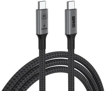Кабель ArmorStandart USB 4.0 USB-C - USB-C 240W 8K 60hz 40Gbps 1m Black (ARM81921)