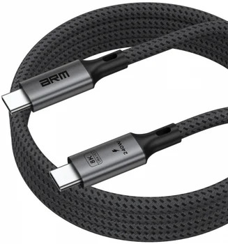 Кабель ArmorStandart USB 4.0 USB-C - USB-C 240W 8K 60hz 40Gbps 1m Black (ARM81921)
