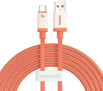 Кабель Baseus 0℃ Series Fast Charging Data Cable USB to Type-C 100W 1m Canyon Coral (P10368801731-00)