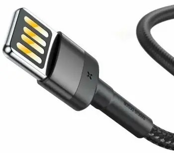 Кабель Baseus Cafule Cable USB For Lighting 2A 2m Black (CALKLF-HG1)