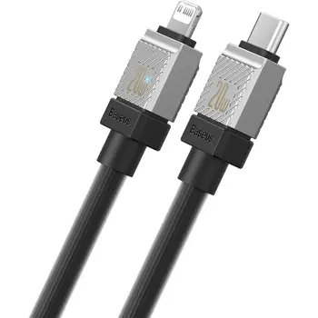 Кабель Baseus CoolPlay Series Fast Charging Cable Type-C to Lightning 20W 2m Black (CAKW000101)