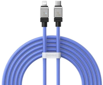 Кабель Baseus CoolPlay Series Fast Charging Cable Type-C to Lightning 20W 2m Blue (CAKW000103)