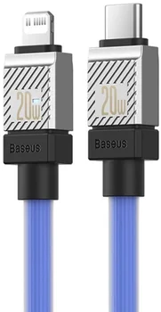 Кабель Baseus CoolPlay Series Fast Charging Cable Type-C to Lightning 20W 2m Blue (CAKW000103)