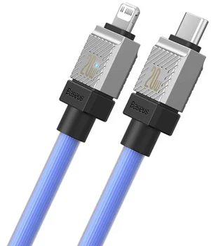 Кабель Baseus CoolPlay Series Fast Charging Cable Type-C to Lightning 20W 2m Blue (CAKW000103)