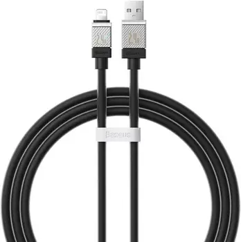 Кабель Baseus CoolPlay Series USB Type-A to Lightning 1m Black (CAKW000401)