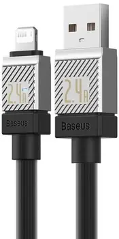 Кабель Baseus CoolPlay Series USB Type-A to Lightning 1m Black (CAKW000401)