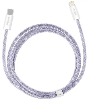 Кабель Baseus Dynamic 2 Series USB Type-C - Lightning PD 20Вт 1m Purple (CALD040205)