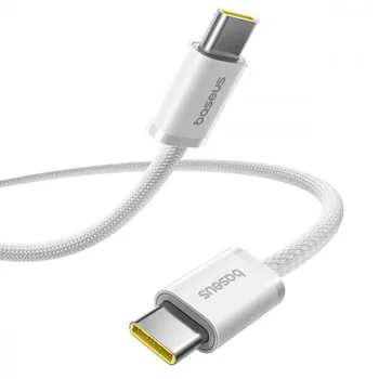 Кабель Baseus Dynamic 4 Fast Charging Data Cable Type-C to Type-C 100W 1m White (P10381400211-00)