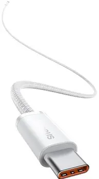 Кабель Baseus Dynamic Series Fast Charging Data Cable Type-C to Type-C 100W 1m White (CALD000202)