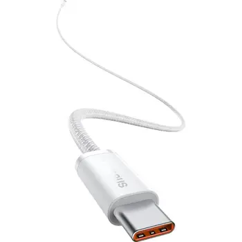Кабель Baseus Dynamic Series Fast Charging Data Cable Type-C to Type-C 100W 2m White (CALD000302)