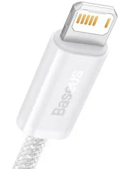 Кабель Baseus Dynamic Series Fast Charging Data Cable USB to Lightning 2m White (CALD000502)