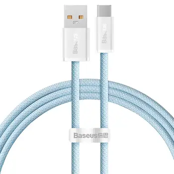 Кабель Baseus Dynamic Series Fast Charging Data Cable USB to Type-C 100W 1m Blue (CALD000603)