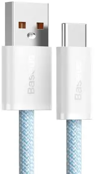 Кабель Baseus Dynamic Series Fast Charging Data Cable USB to Type-C 100W 1m Blue (CALD000603)