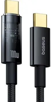 Кабель Baseus Explorer Charging Cable USB Type-C to USB Type-C 100W 2m Deepsea Blue (P10319704321-01)