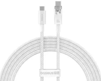 Кабель Baseus Explorer Charging Cable USB Type-C to USB Type-C 100W 2m Stellar White (P10319703221-01)