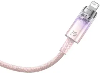 Кабель Baseus Explorer Series Fast Charging Cable USB to Lightning 1m Pink (CATS010004)