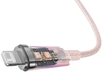 Кабель Baseus Explorer Series Fast Charging Cable USB to Lightning 1m Pink (CATS010004)