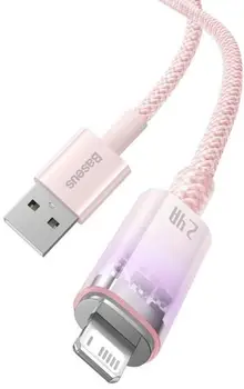 Кабель Baseus Explorer Series Fast Charging Cable USB to Lightning 1m Pink (CATS010004)