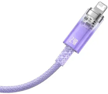Кабель Baseus Explorer Series Fast Charging Cable USB to Lightning 1m Purple (CATS010005)