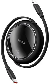 Кабель Baseus Free2Draw Mini USB Type-C to USB Type-C 100W 1m Black (P10364500111-00)
