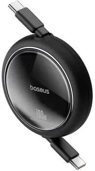 Кабель Baseus Free2Draw Mini USB Type-C to USB Type-C 100W 1m Black (P10364500111-00)