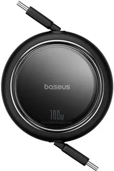 Кабель Baseus Free2Draw Mini USB Type-C to USB Type-C 100W 1m Black (P10364500111-00)
