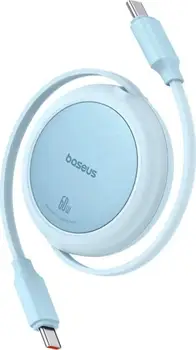 Кабель Baseus Free2Draw Mini USB Type-C to USB Type-C 60W 1m Galaxy Blue (P10364500311-01)