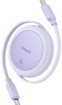 Кабель Baseus Free2Draw Mini USB Type-C to USB Type-C 60W 1m Nebula Purple (P10364500511-01)