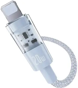 Кабель Baseus Gem Fast-Charging Data Cable USB Type-C to Lightning 20W 2m Galaxy Blue (P10373001311-01)