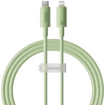 Кабель Baseus Habitat Series Fast Charging Cable USB Type-C to Lightning 20W 1m Natural Green (P10360201631-00)