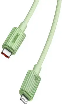 Кабель Baseus Habitat Series Fast Charging Cable USB Type-C to Lightning 20W 1m Natural Green (P10360201631-00)