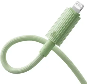 Кабель Baseus Habitat Series Fast Charging Cable USB Type-C to Lightning 20W 2m Natural Green (P10360201631-01)
