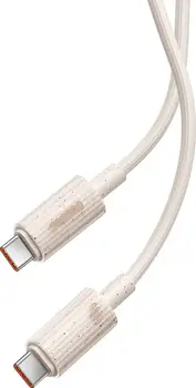 Кабель Baseus Habitat Series Fast Charging Cable USB Type-C to USB Type-C 100W 2m Wheat Pink (P10360202421-01)