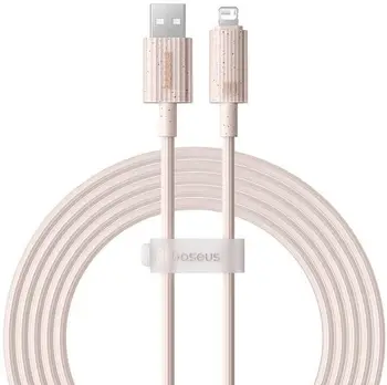Кабель Baseus Habitat Series Fast Charging Cable USB to Lightning 2m Wheat Pink (P10360200421-01)