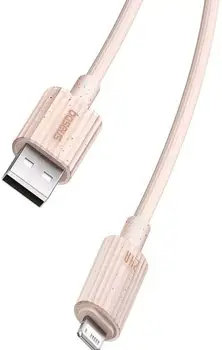 Кабель Baseus Habitat Series Fast Charging Cable USB to Lightning 2m Wheat Pink (P10360200421-01)