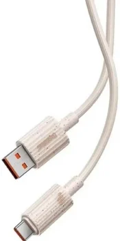 Кабель Baseus Habitat Series Fast Charging Cable USB to USB Type-C 100W 2m Wheat Pink (P10360203421-01)