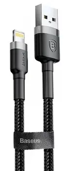 Кабель Baseus Kevlar Lightning Cable 2m Black (CALKLF-CG1)