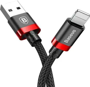 Кабель Baseus Kevlar Lightning Cable 2m Red (CALKLF-C19)