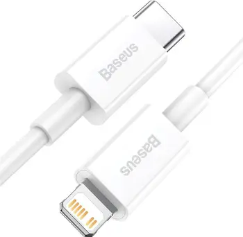 Кабель Baseus Lightning to USB Type-C Superior Series PD 1m White (CATLYS-A02)