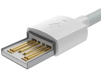 Кабель Baseus Simple Wisdom Data Cable Kit Lightning USB 1.5m White (TZCALZJ-02)