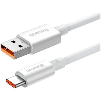 Кабель Baseus Superior Series Fast Charging Data Cable USB to Type-C 100W 1m Moon White (P10320102214-01)