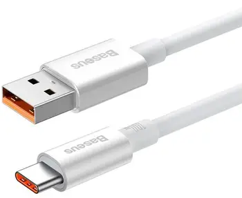 Кабель Baseus Superior Series Fast Charging Data Cable USB to Type-C 100W 2m White (P10320102214-03)