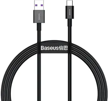 Кабель Baseus Superior Series Fast Charging Data Cable USB to Type-C 1m Black (CATYS-01)