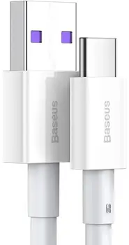 Кабель Baseus Superior Series Fast Charging Data Cable USB to Type-C 1m White (CATYS-02)