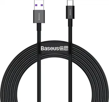 Кабель Baseus Superior Series Fast Charging Data Cable USB to Type-C PD 2m Black (CATYS-A01)