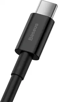 Кабель Baseus Superior Series Fast Charging Data Cable USB to Type-C PD 2m Black (CATYS-A01)
