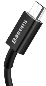 Кабель Baseus Superior Series USB to Micro USB 2m Black (CAMYS-A01)
