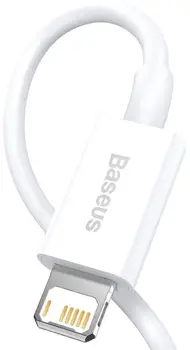Кабель Baseus USB-A to Lightning Superior Series 2.4A 0.25m White (CALYS-02)